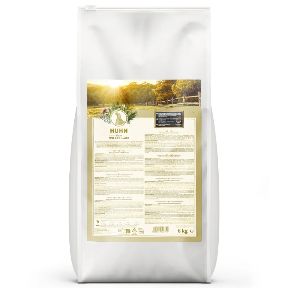 Wildes Land Classic Adult Huhn Trockenfutter 6 kg