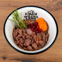 Wildes Land Classic Adult Huhn mit Karotte Nassfutter 6 x 800 g