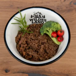 Wildes Land Classic Adult Kalb mit Brokkoli Nassfutter 6 x 800 g