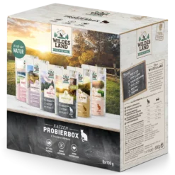 Wildes Land Classic Adult Pouch Probierbox Nassfutter 8 x 100 g