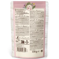 Wildes Land Classic Adult Rind und Pute mit Distelöl Nassfutter 60 x 100 g