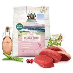 Wildes Land Classic Adult Rind und Ente Trockenfutter 400 g