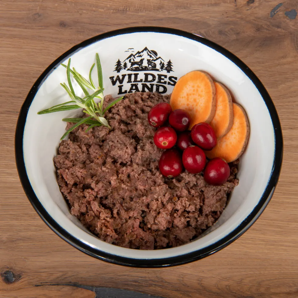Wildes Land Classic Adult Truthahn mit Süßkartoffel Nassfutter 6 x 800 g