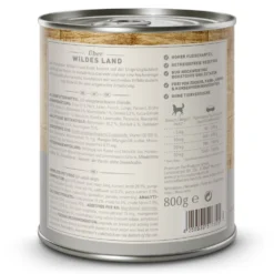 Wildes Land Classic Adult Ziege mit Kürbis Nassfutter 6 x 800 g