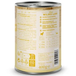 Wildes Land Classic Puppy Huhn mit Karotte Nassfutter 6 x 400 g