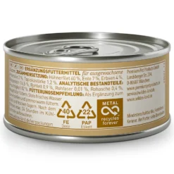 Wildes Land Filet Huhn & Ente mit Erbsen & Petersilie Nassfutter 12 x 80 g
