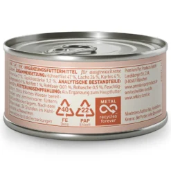 Wildes Land Filet Huhn & Lachs Nassfutter 12 x 80 g