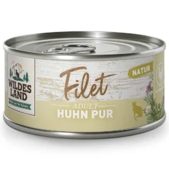 Wildes Land Filet Huhn Pur Nassfutter 60 x 80 g