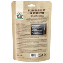 Wildes Land Fleischsnacks Hühnerbrust in Streifen Snack 200 g