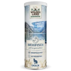 Wildes Land Freeze Dried Weißfisch Snack 16 g