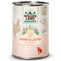 Wildes Land PUR Adult Probe-Paket Nassfutter 6 x 400 g