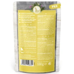 Wildes Land PUR Kitten Huhn mit Distelöl Nassfutter 12 x 100 g