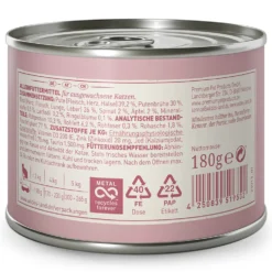 Wildes Land Ragout Rind & Pute mit Spinat Nassfutter 30 x 180 g