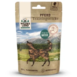 Wildes Land Trainingssticks Pferd Snack 70 g