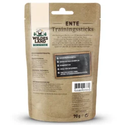 Wildes Land Trainingssticks Ente Snack 70 g