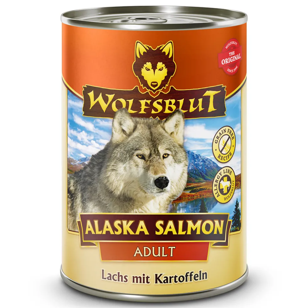 Wolfsblut Adult Alaska Salmon Nassfutter 6 x 395 g