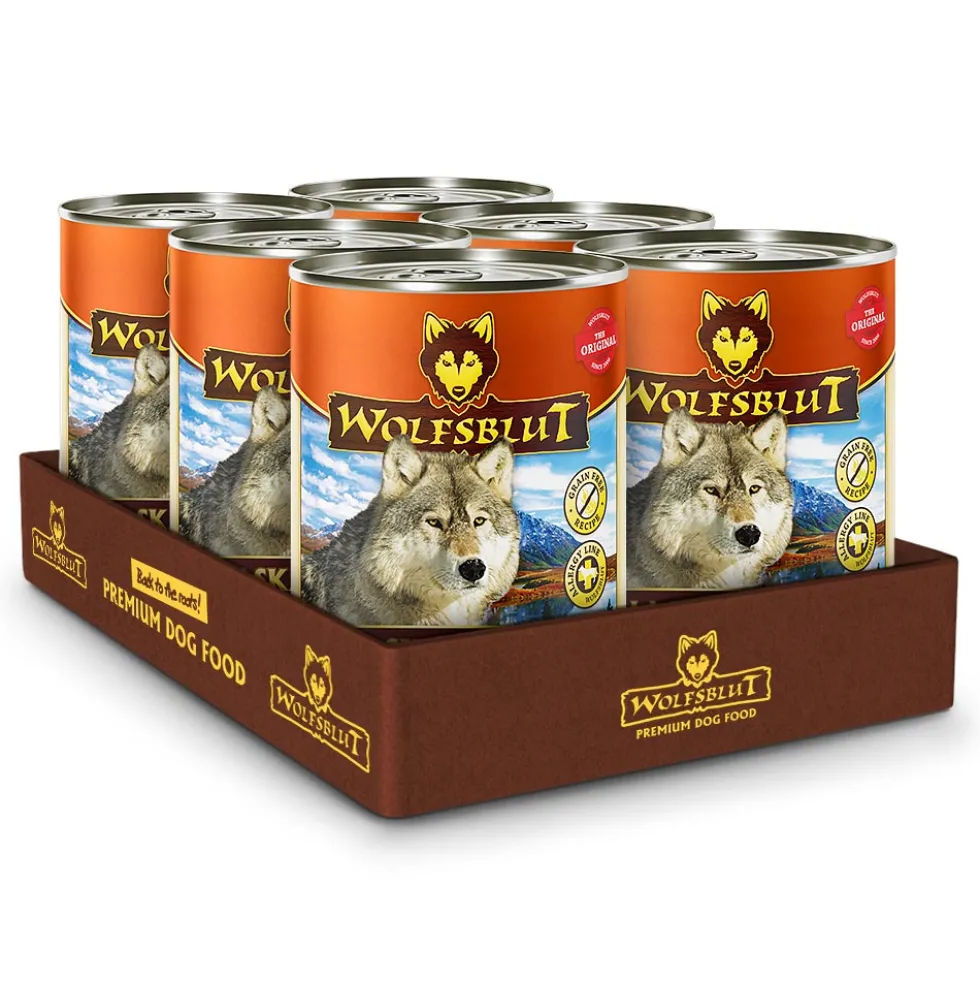 Wolfsblut Adult Alaska Salmon Nassfutter 6 x 395 g