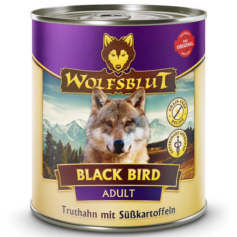 Wolfsblut Adult Black Bird Nassfutter 6 x 800 g