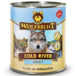 Wolfsblut Adult Cold River Nassfutter 6 x 800 g