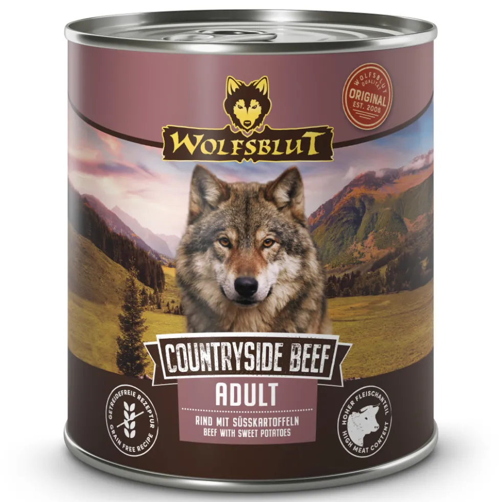 Wolfsblut Adult Countryside Beef Nassfutter 6 x 800 g