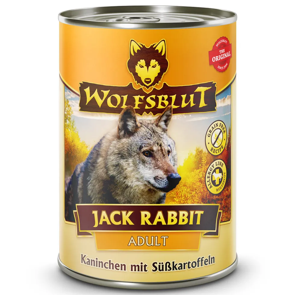 Wolfsblut Adult Jack Rabbit Nassfutter 6 x 395 g