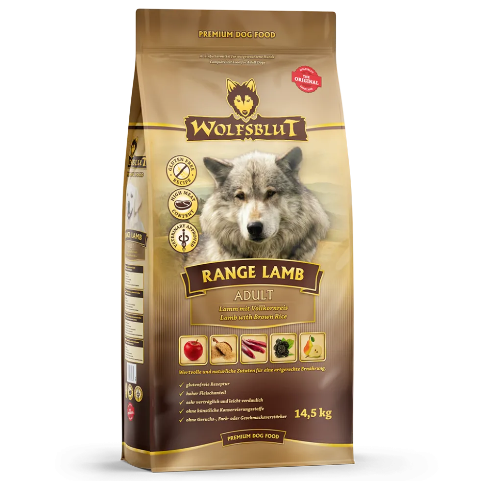 Wolfsblut Adult Range Lamb Trockenfutter 14,5 kg