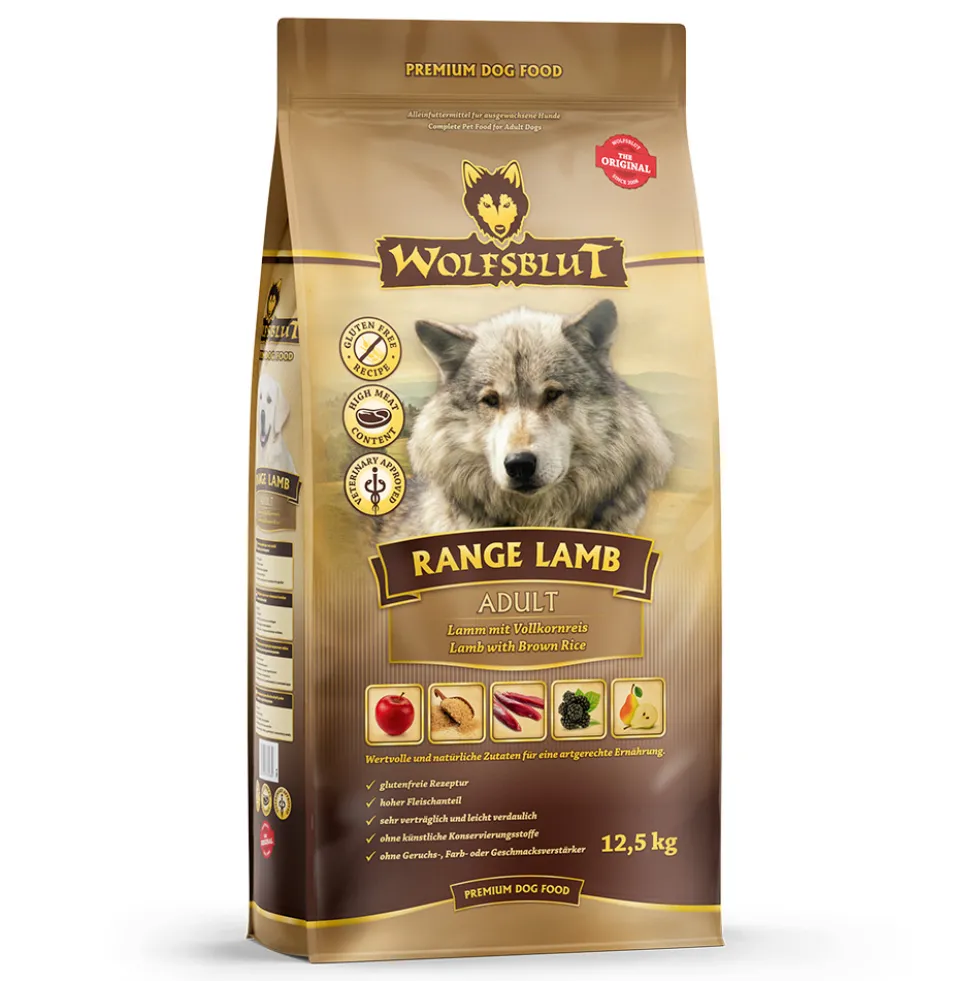 Wolfsblut Adult Range Lamb Trockenfutter 12,5 kg
