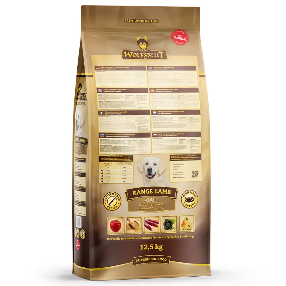 Wolfsblut Adult Range Lamb Trockenfutter 12,5 kg