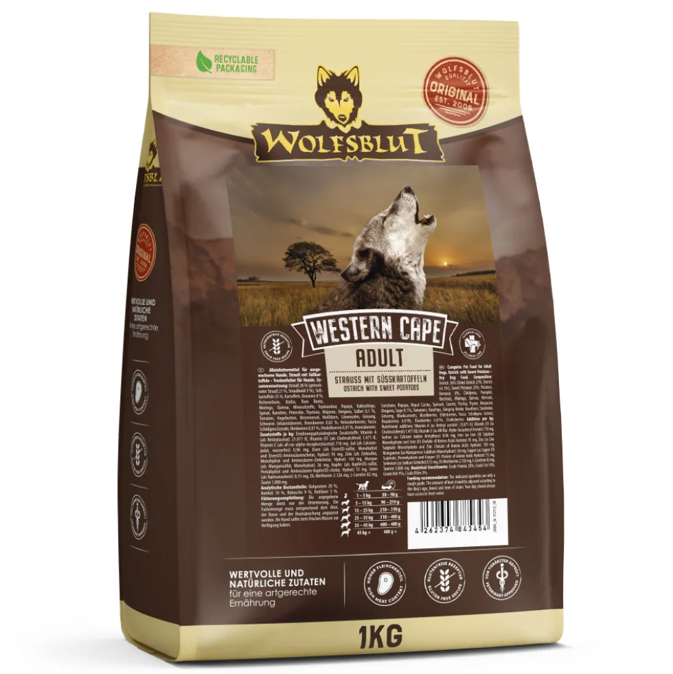 Wolfsblut Adult Western Cape Trockenfutter 1 kg