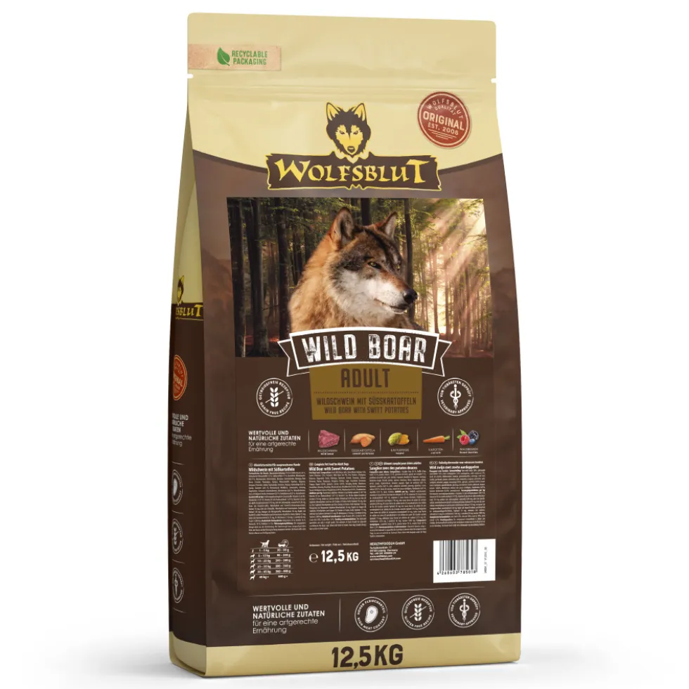 Wolfsblut Adult Wild Boar Trockenfutter 12,5 kg