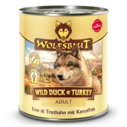 Wolfsblut Adult Wild Duck & Turkey Nassfutter 6 x 800 g
