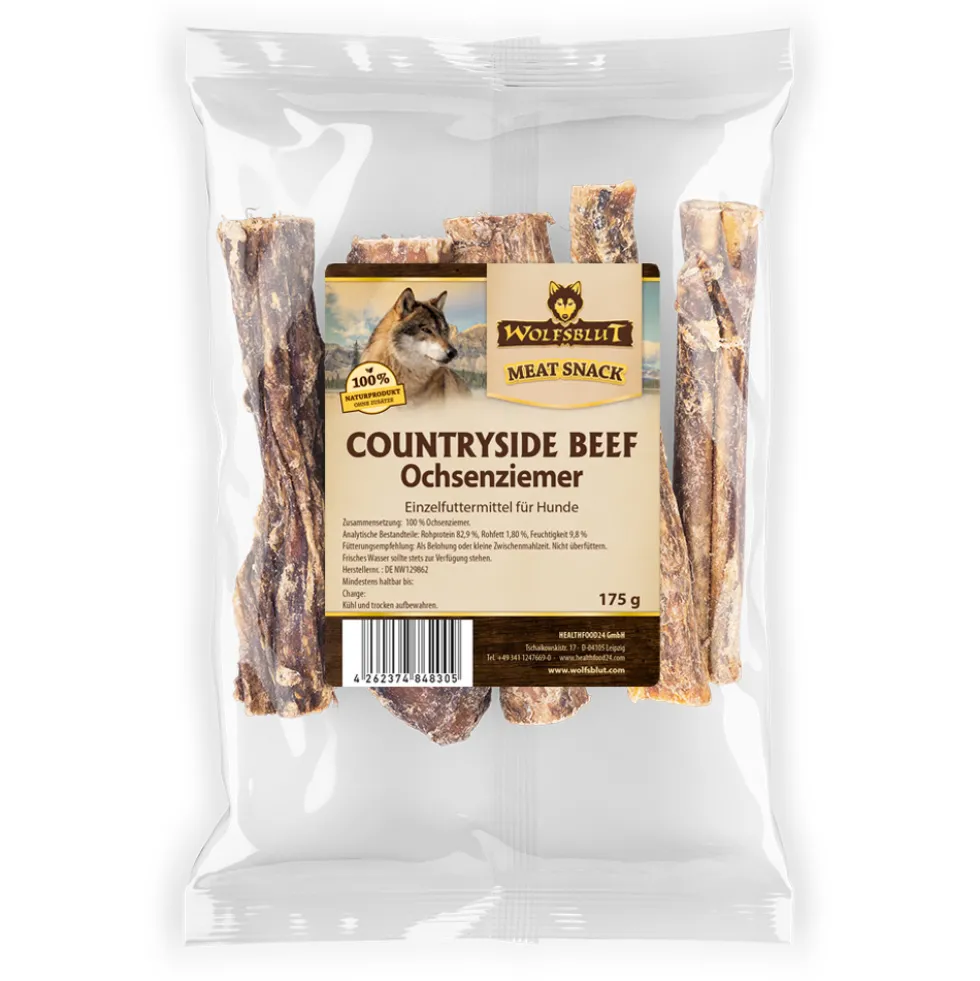 Wolfsblut Kauartikel Countryside Beef Ochsenziemer Snack 175 g