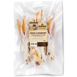 Wolfsblut Kauartikel High Country Kaninchenohren Snack 200 g