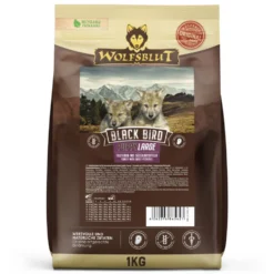 Wolfsblut Large Breed Puppy Black Bird Trockenfutter 1 kg