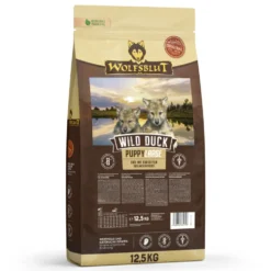 Wolfsblut Large Breed Puppy Wild Duck Trockenfutter 12,5 kg