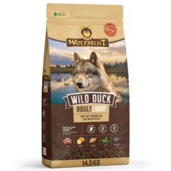 Wolfsblut Large Breed Wild Duck Trockenfutter 14,5 kg