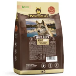 Wolfsblut Large Breed Wild Duck Trockenfutter 1 kg