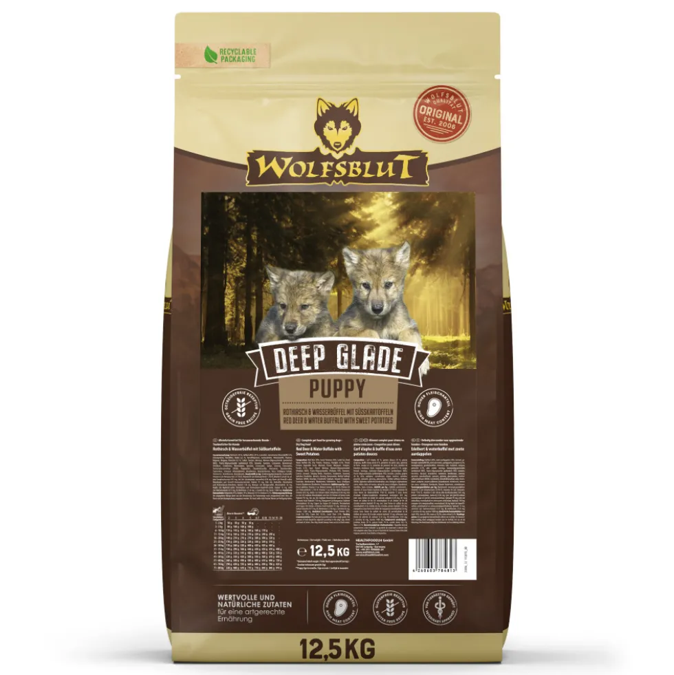 Wolfsblut Puppy Deep Glade Trockenfutter 12,5 kg