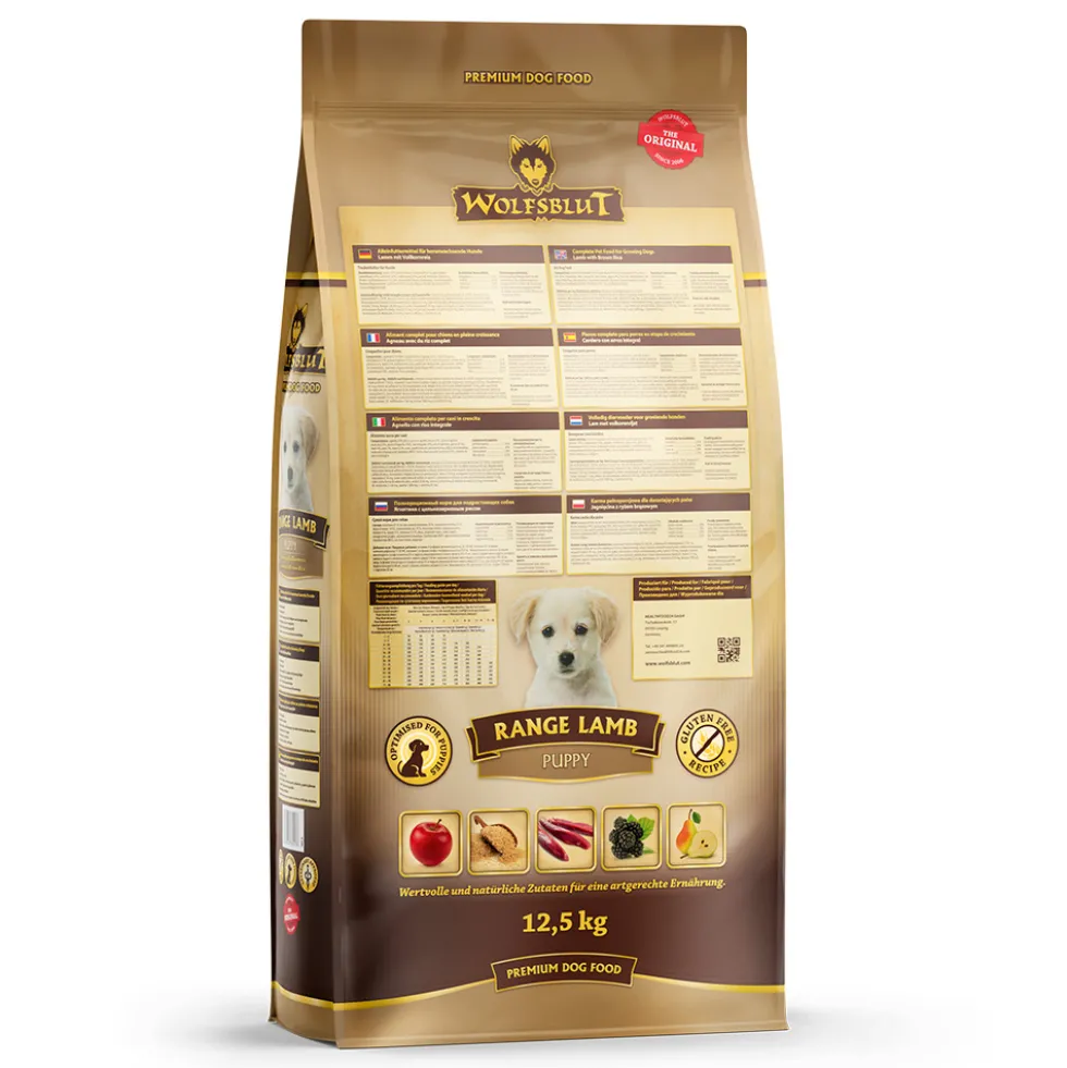 Wolfsblut Puppy Range Lamb Trockenfutter 12,5 kg