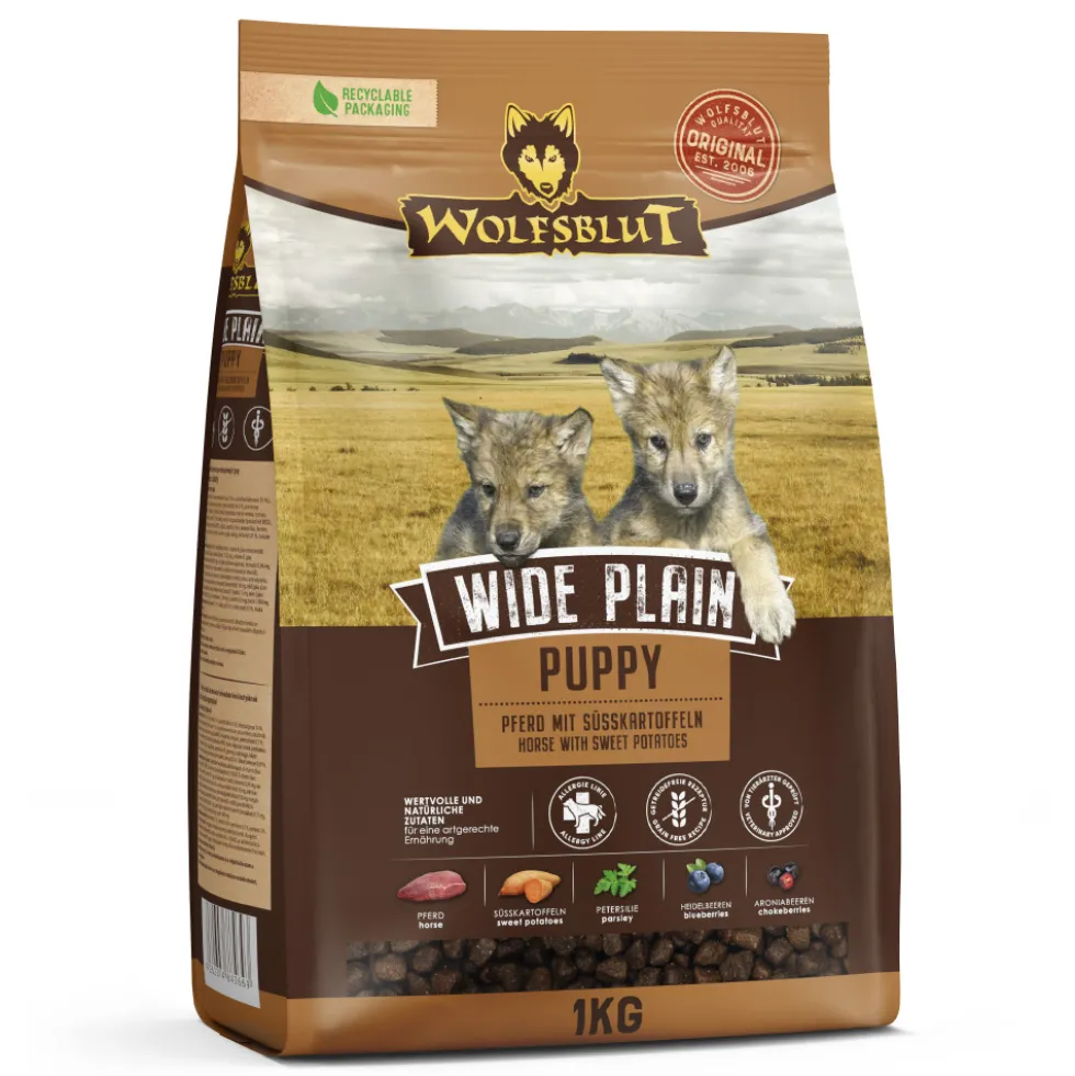 Wolfsblut Puppy Wide Plain Trockenfutter 1 kg