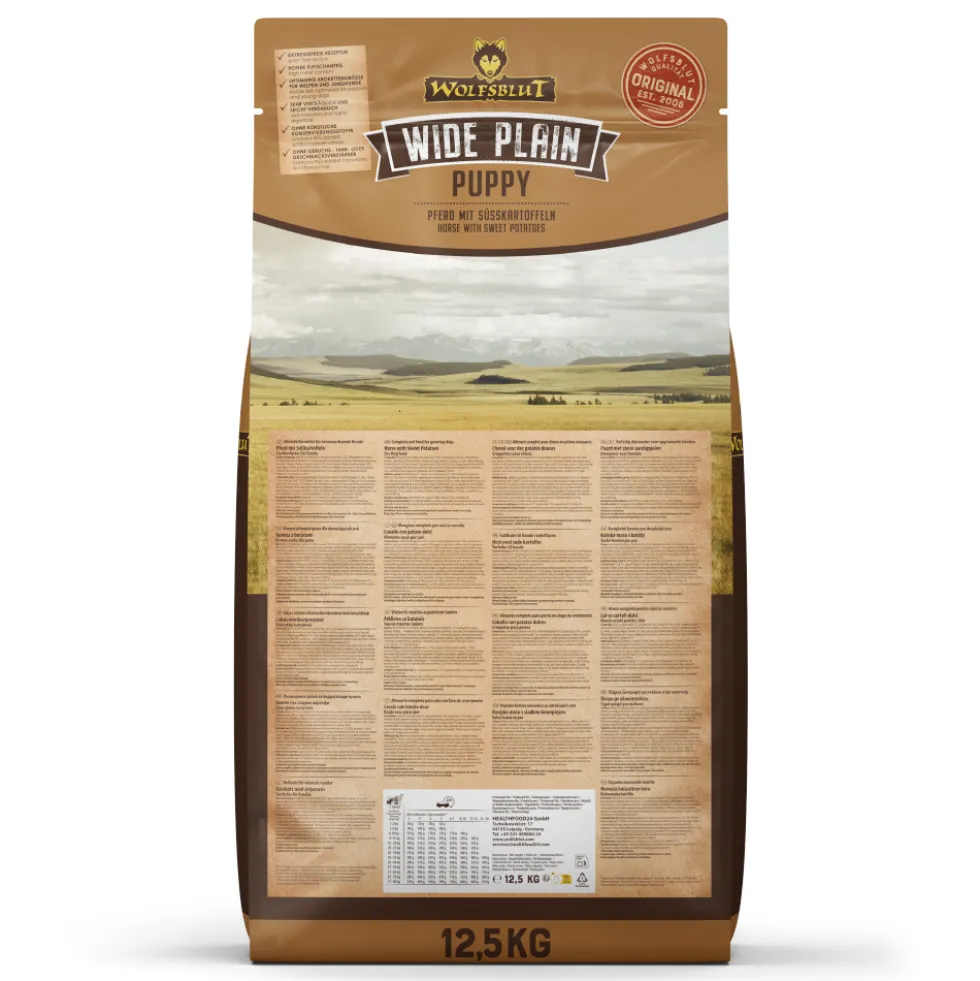 Wolfsblut Puppy Wide Plain Trockenfutter 12,5 kg