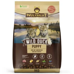 Wolfsblut Puppy Wild Duck Trockenfutter 1 kg