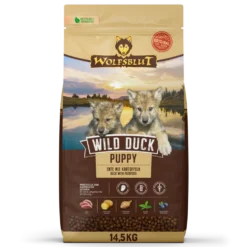 Wolfsblut Puppy Wild Duck Trockenfutter 14,5 kg