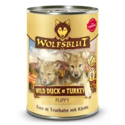 Wolfsblut Puppy Wild Duck & Turkey Nassfutter 6 x 395 g
