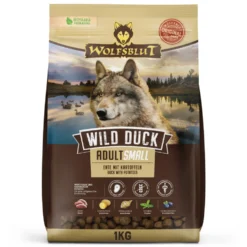 Wolfsblut Small Breed Wild Duck Trockenfutter 1 kg