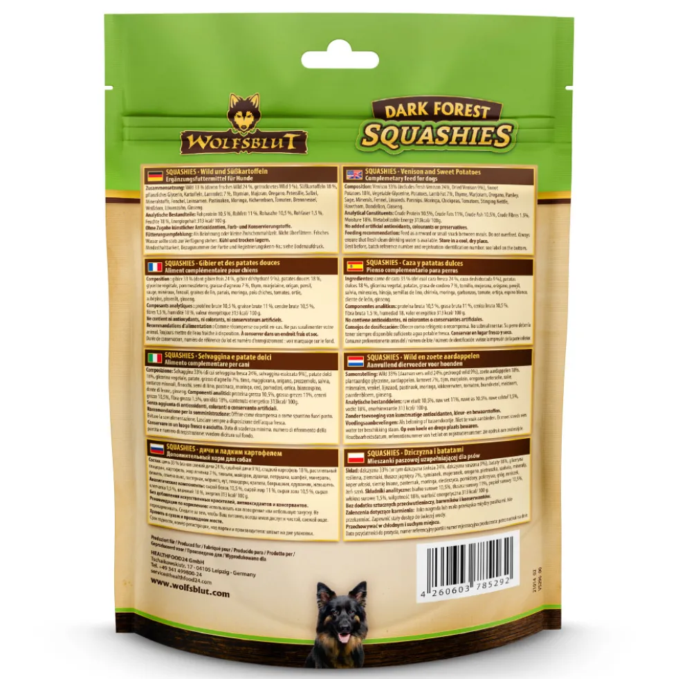 Wolfsblut Squashies Dark Forest Snack 300 g