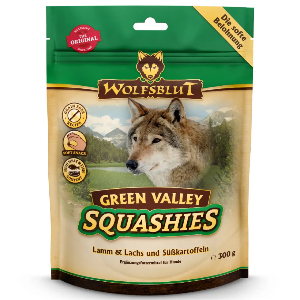 Wolfsblut Squashies Green Valley Snack 300 g