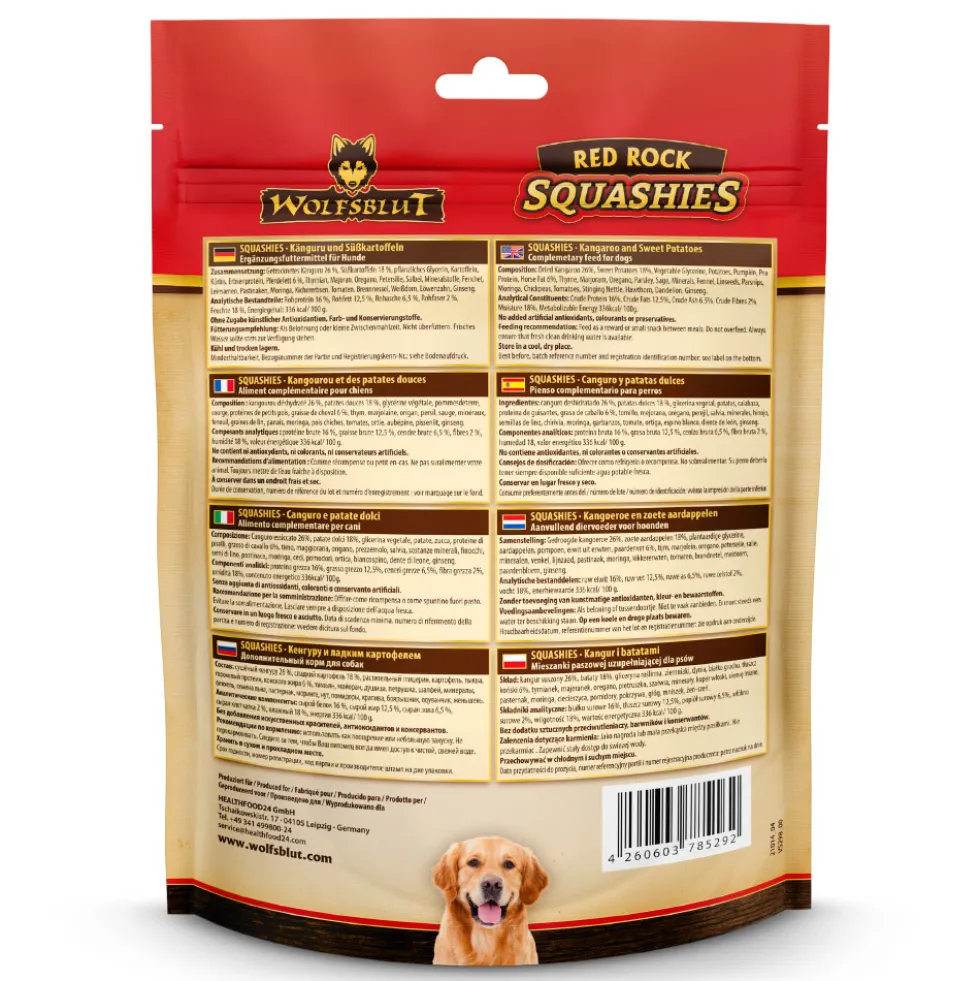 Wolfsblut Squashies Red Rock Snack 300 g