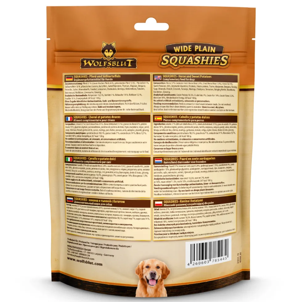 Wolfsblut Squashies Wide Plain Snack 300 g